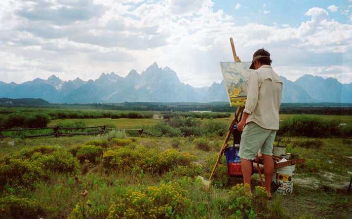 Wendell Locke Field Jackson Hole Fine Artist